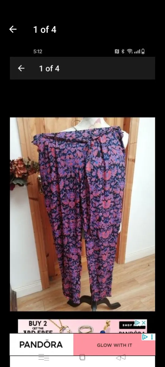 New look cotton trousers new with tags - Image 1