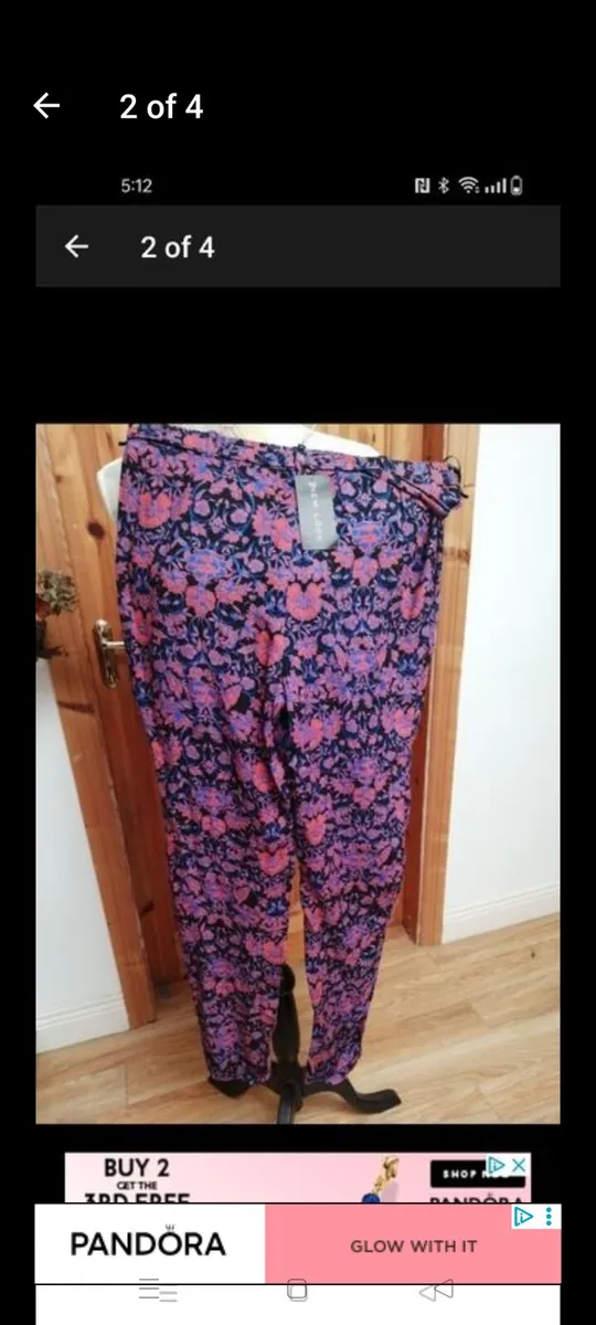 New look cotton trousers new with tags - Image 2