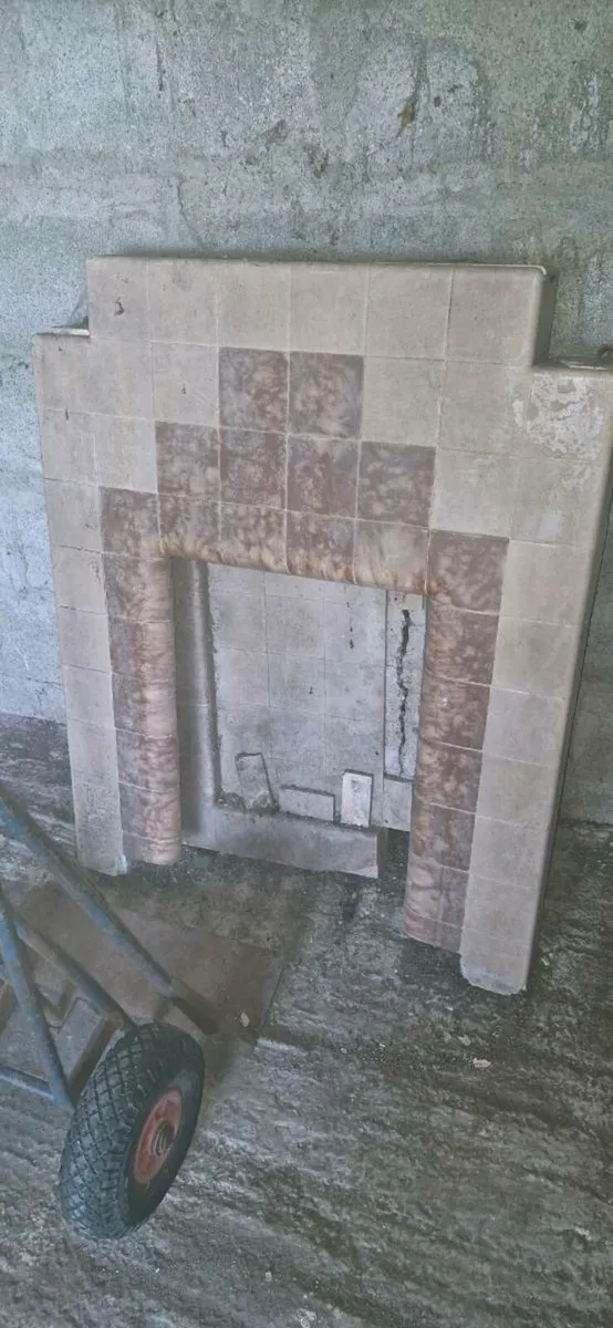 Antique fireplace