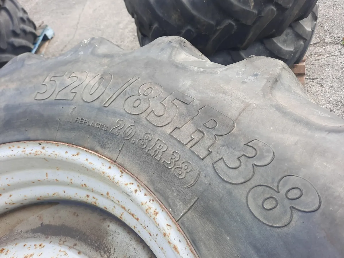 Rear tyres & rims - 3 pairs - Image 4