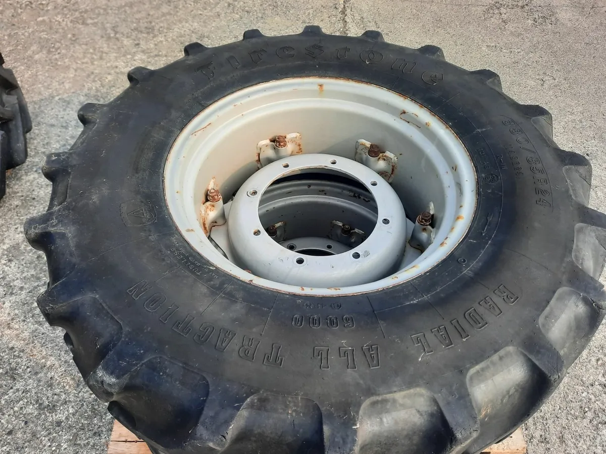 Front tyres & rims - 3 pairs - Image 1
