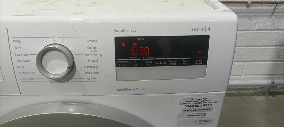 bosch washing machine