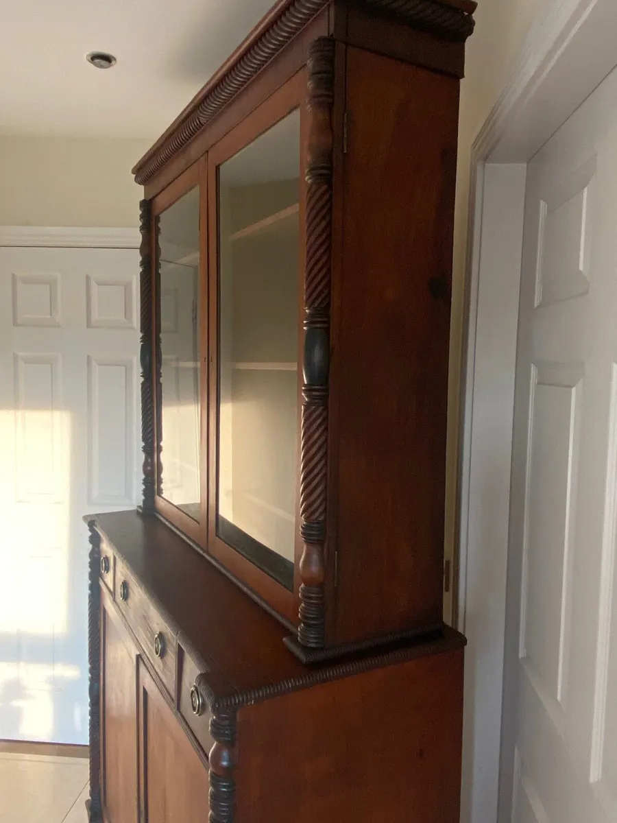 18th century Cork Bookcase cabinet - Image 4