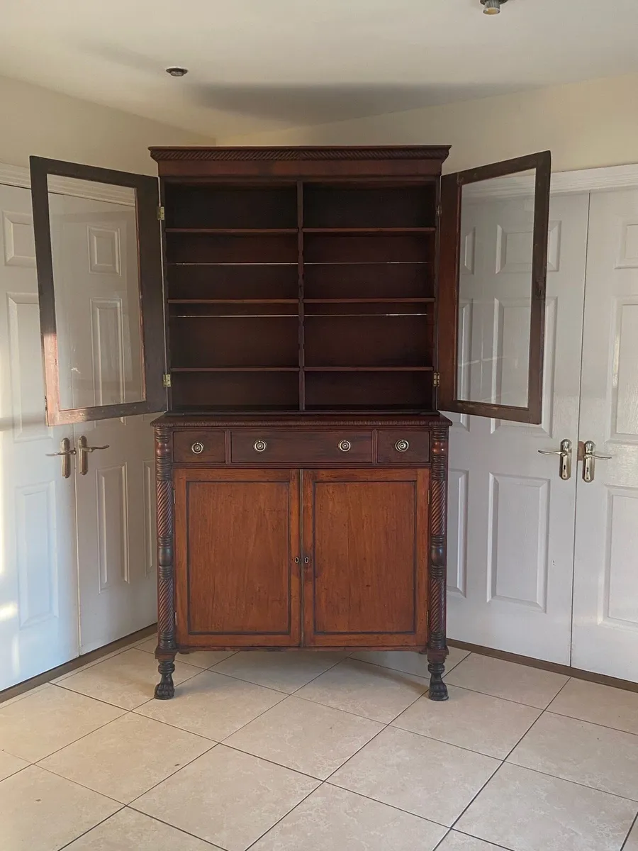 18th century Cork Bookcase cabinet - Image 1