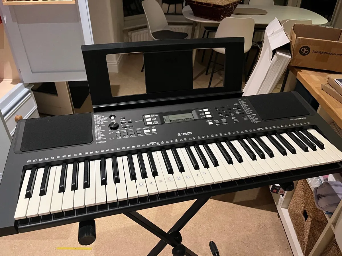 Yamaha Piano Keyboard - PSR E363 - Image 1