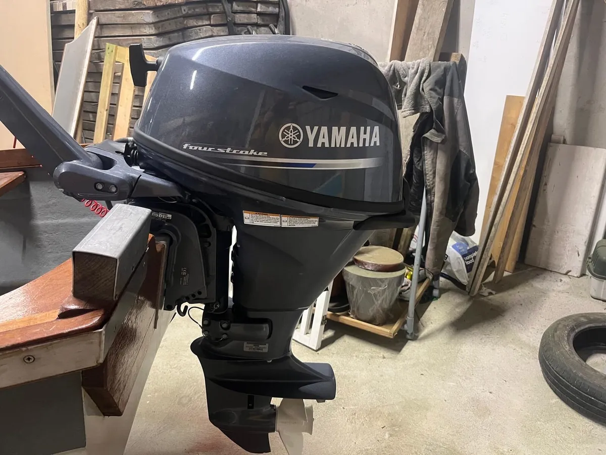 2023 Yamaha 15hp outboard - Image 2