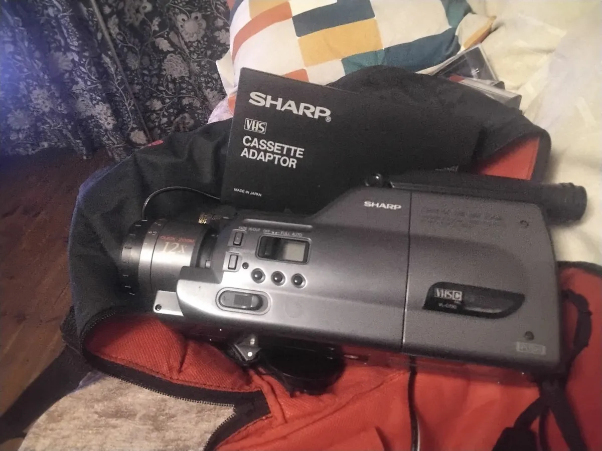 Sharp.  Vhs Camcorder - Image 1