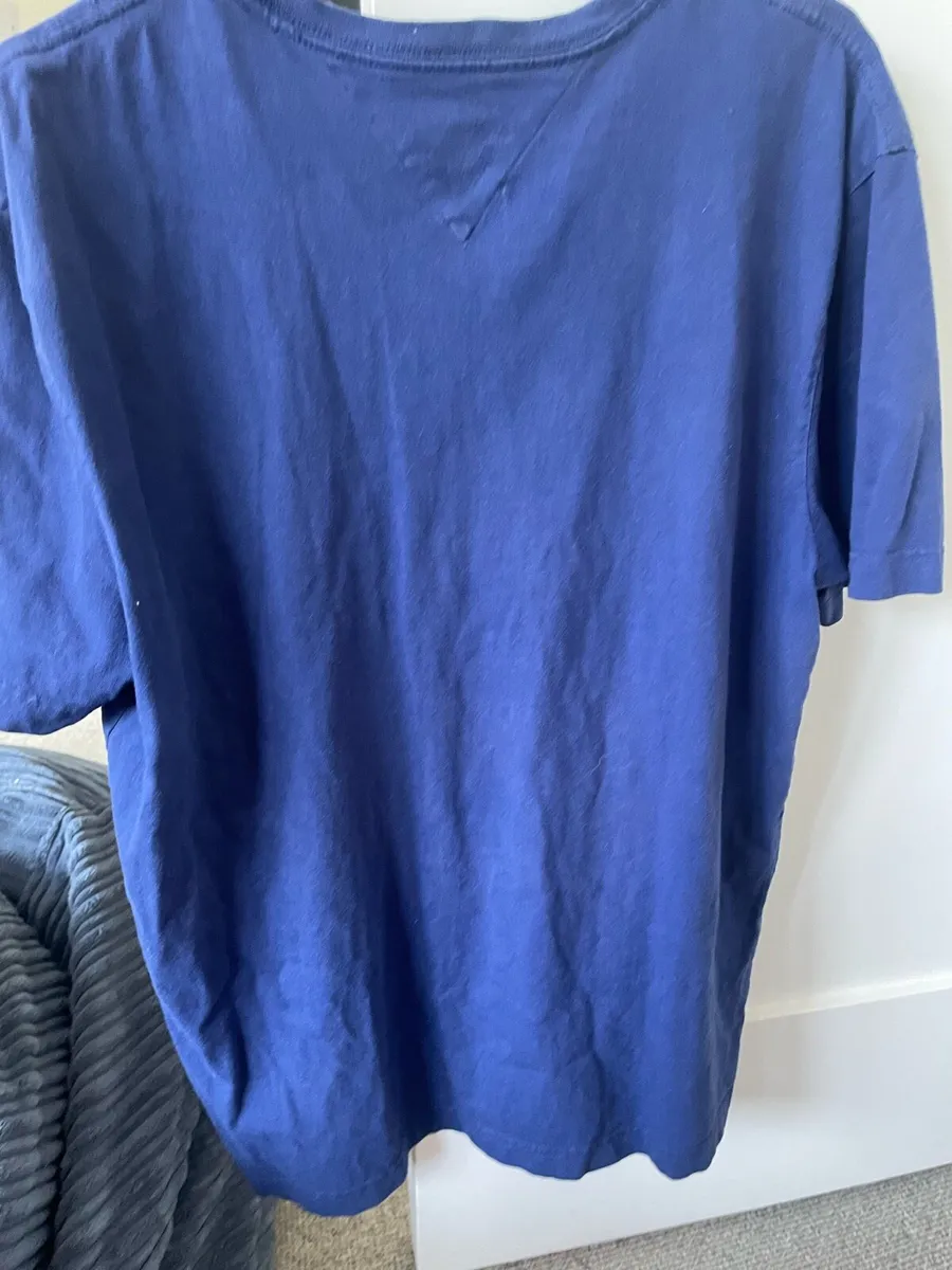 Tommy Hilfiger Blue T-Shirt - Image 4
