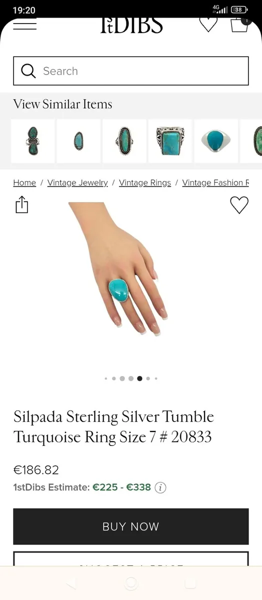 Sterling silver ring(Make an offer) - Image 3
