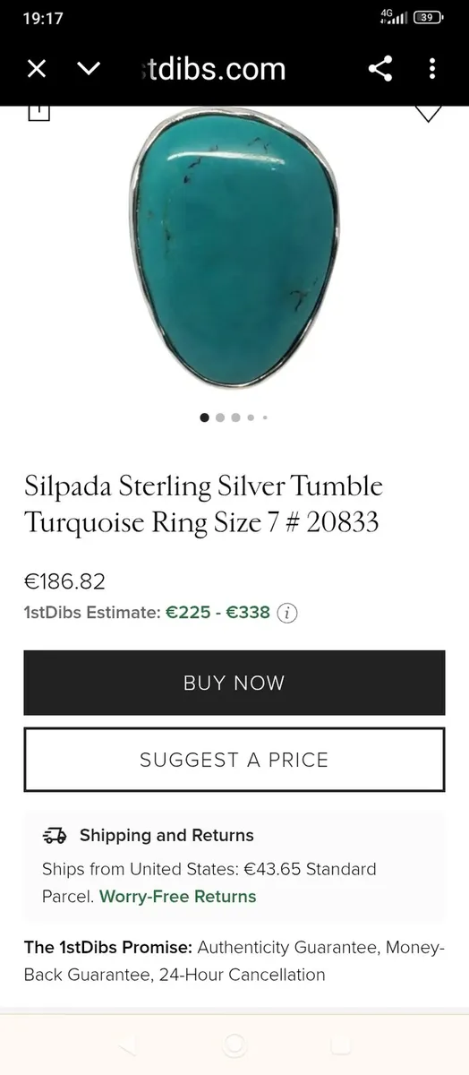 Sterling silver ring(Make an offer) - Image 4