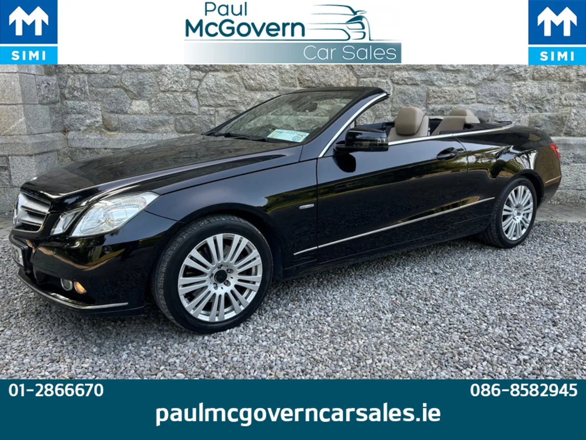 Mercedes-Benz E-Class E SERIES CDI  CONVERTBLE  2D - Image 4