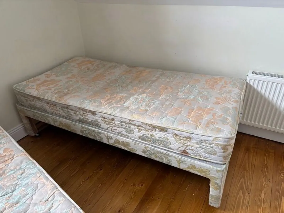 Free Single Bed with Underbed & Mattresses - Image 3