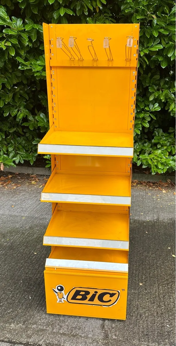 SHOP DISPLAY STAND HEAVY STEEL - Image 2