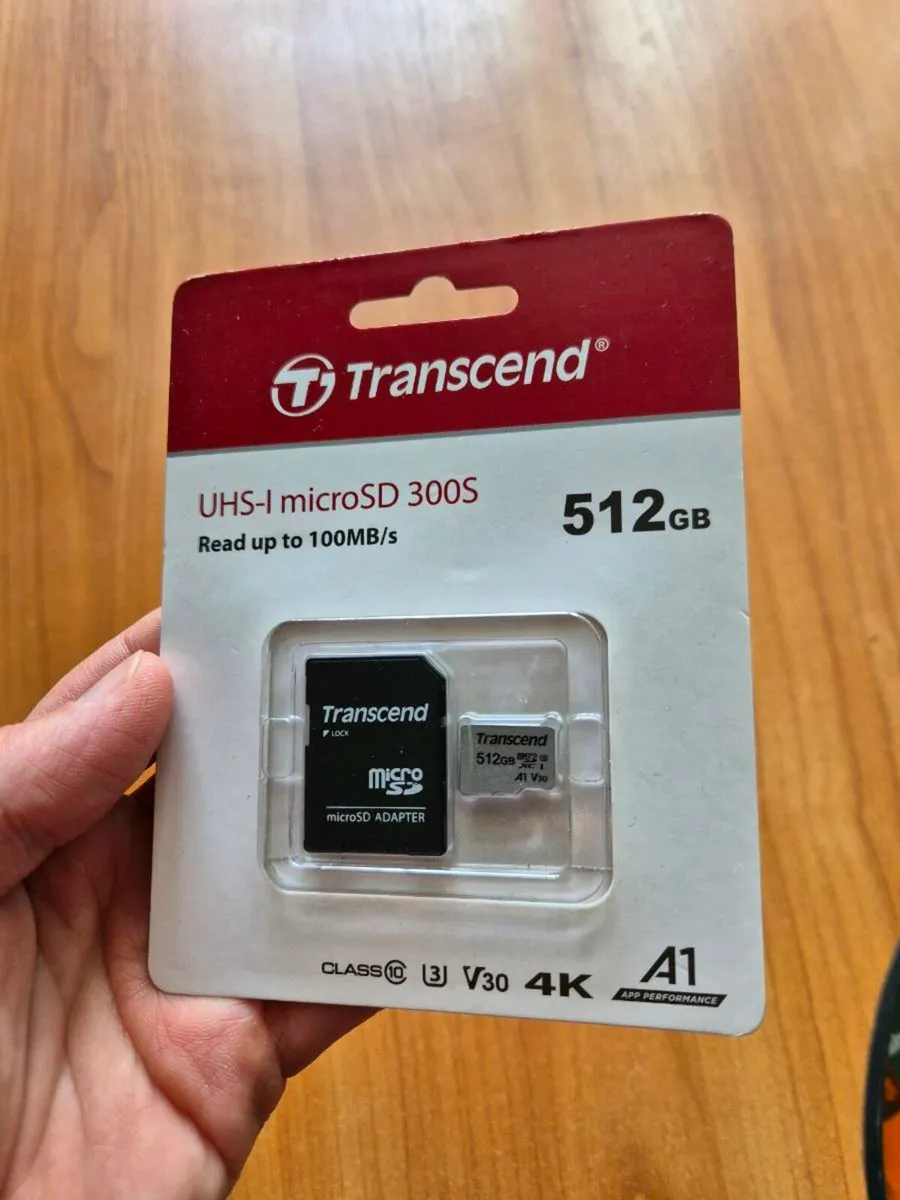 Memory card / microSD card 512GB, NEW