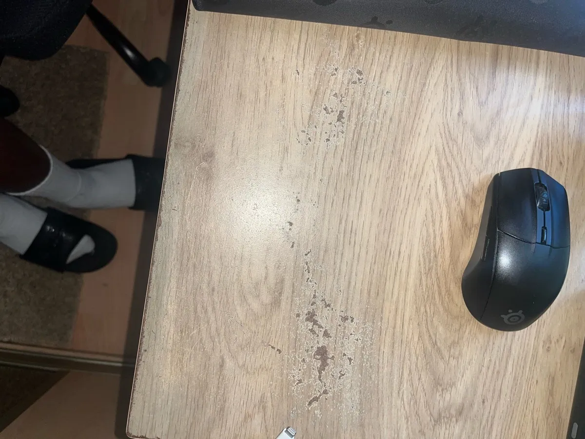 Oak Home Desk + Chair - Image 3