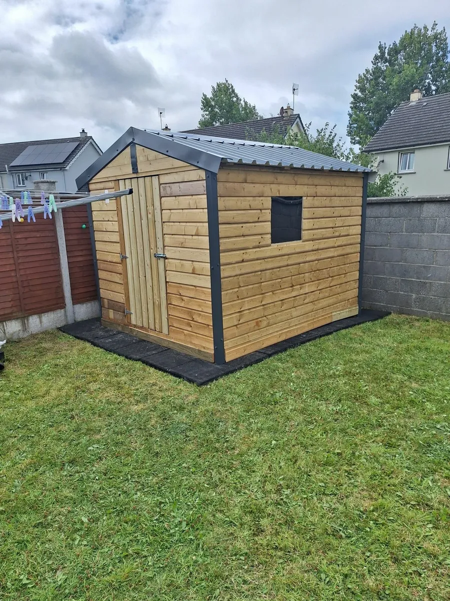 Timber garden sheds made to odder any sizes suppli - Image 1