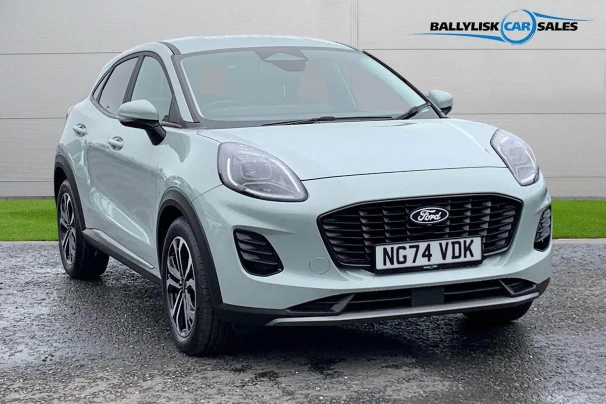 Ford Puma 1.0t 125PS Titanium in Cactus Grey With - Image 1