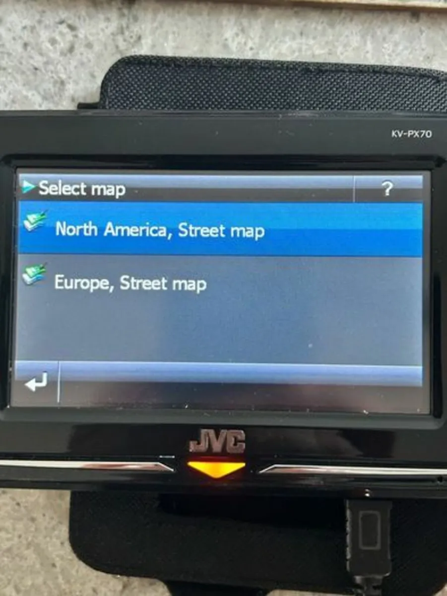 Jvc Medion Europe & Usa Car Sat Nav - Image 1
