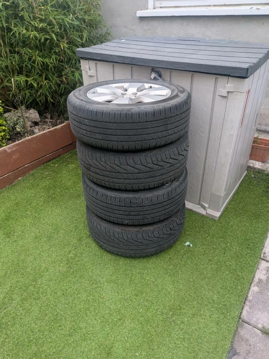 5x100 wheels and tyres - Image 1