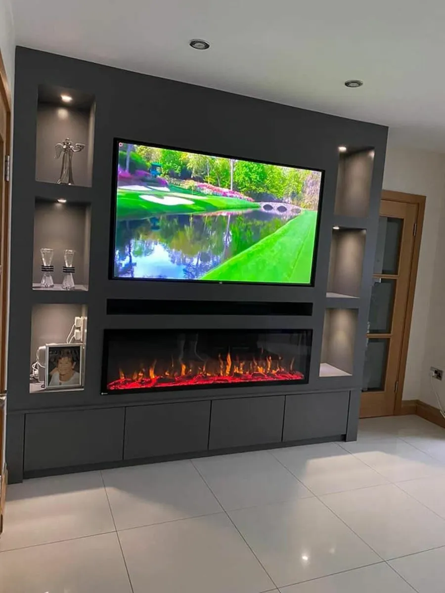 60" Electric fireplace. Free delivery in all Irela - Image 1