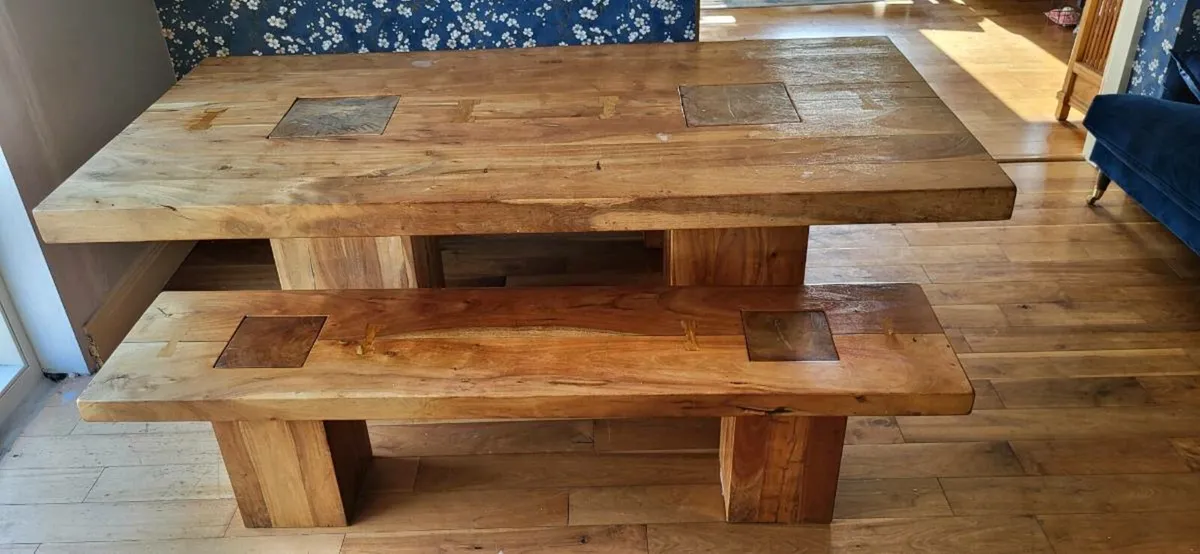 Table and benches - Image 4