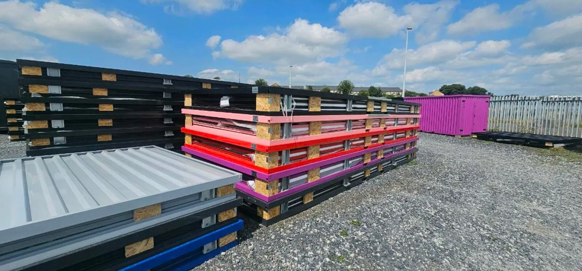 Flatpack container,  portable storage units - Image 2
