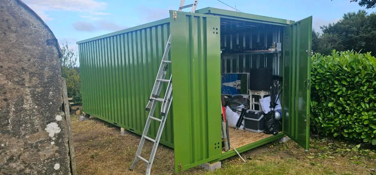 Flatpack container,  portable storage units - Image 4