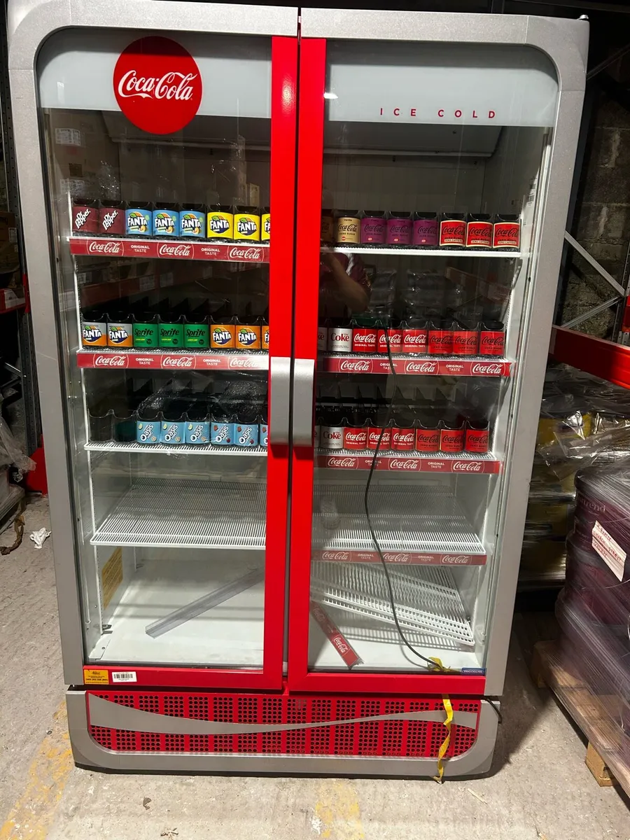 Coke commercials 2 door fridge - Image 1