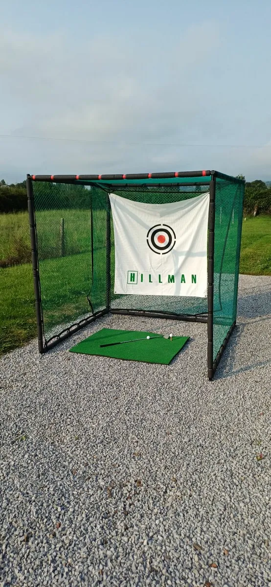 Golf practise net & mat. - Image 3