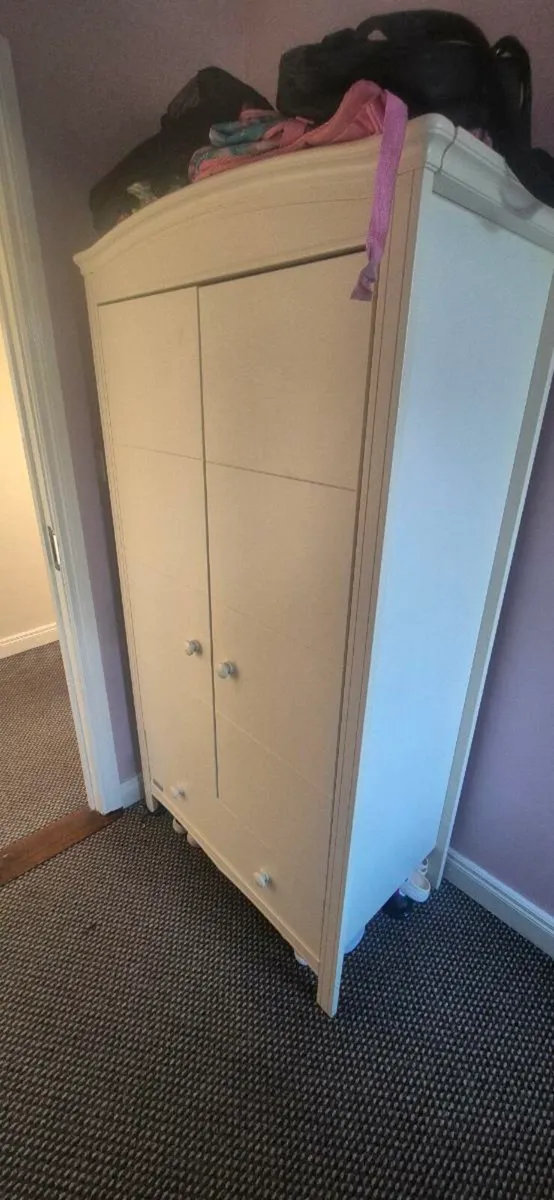 Baby elegance wardrobe + drawer chest - Image 1