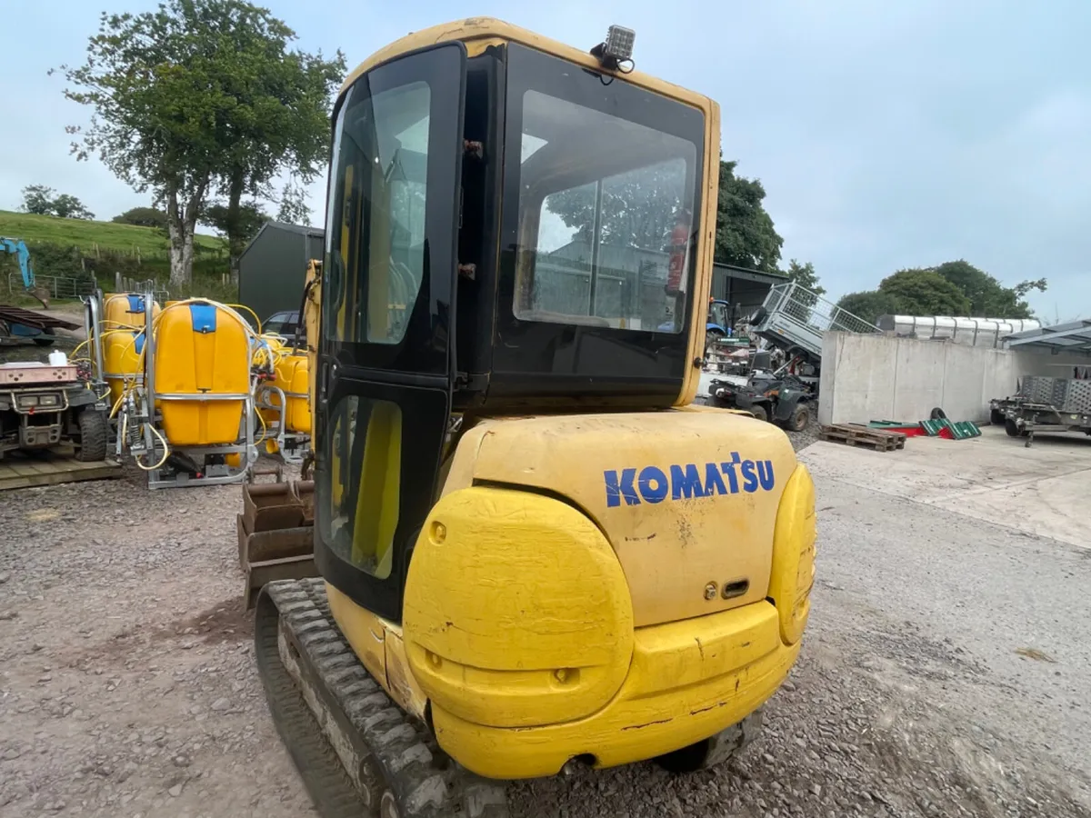 Komatsu pc20r 2.5 ton digger - Image 2