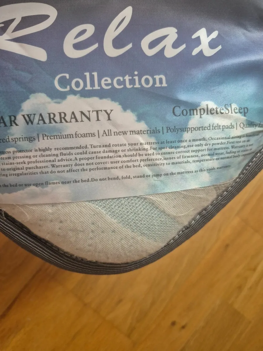 4ft Mattress small double - Image 1