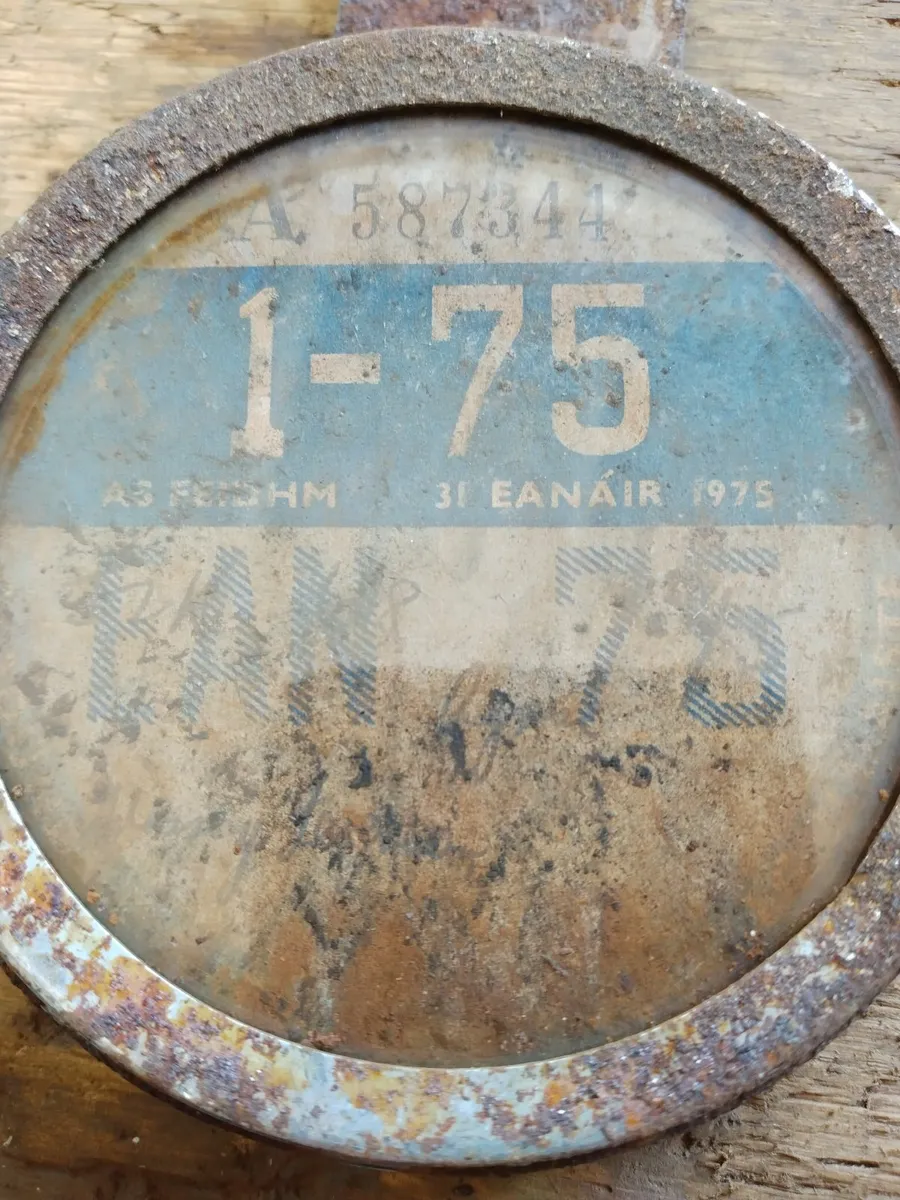 2.Vintage Irish Motor tax Discs - Image 3