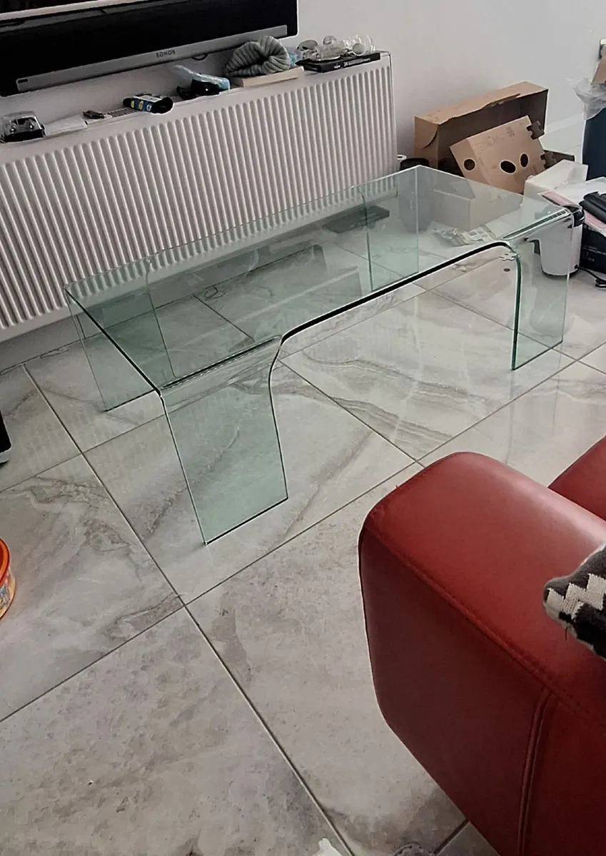 Glass coffee table - Image 2