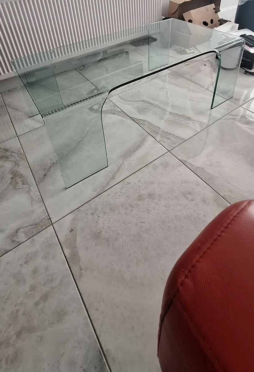 Glass coffee table - Image 4