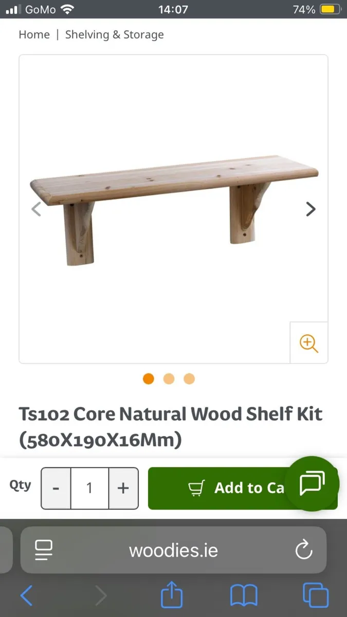 Wooden shelves - Image 3