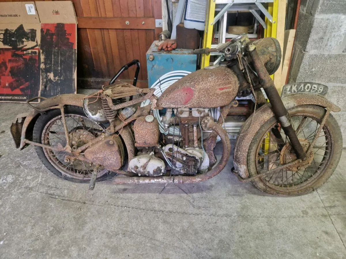 1950 Ariel red hunter - Image 2