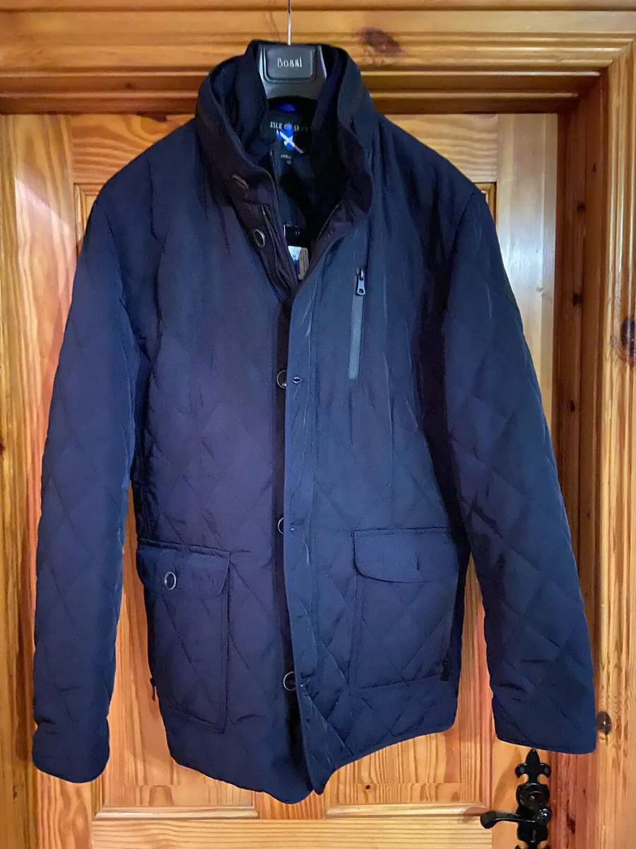 Men’s Navy coat - Image 1