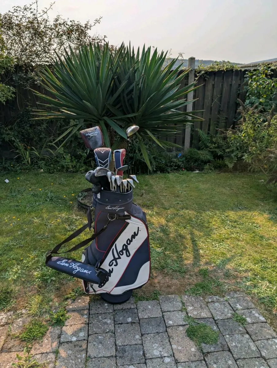 Ping black dot Golf clubs & super rare tour bag - Image 1