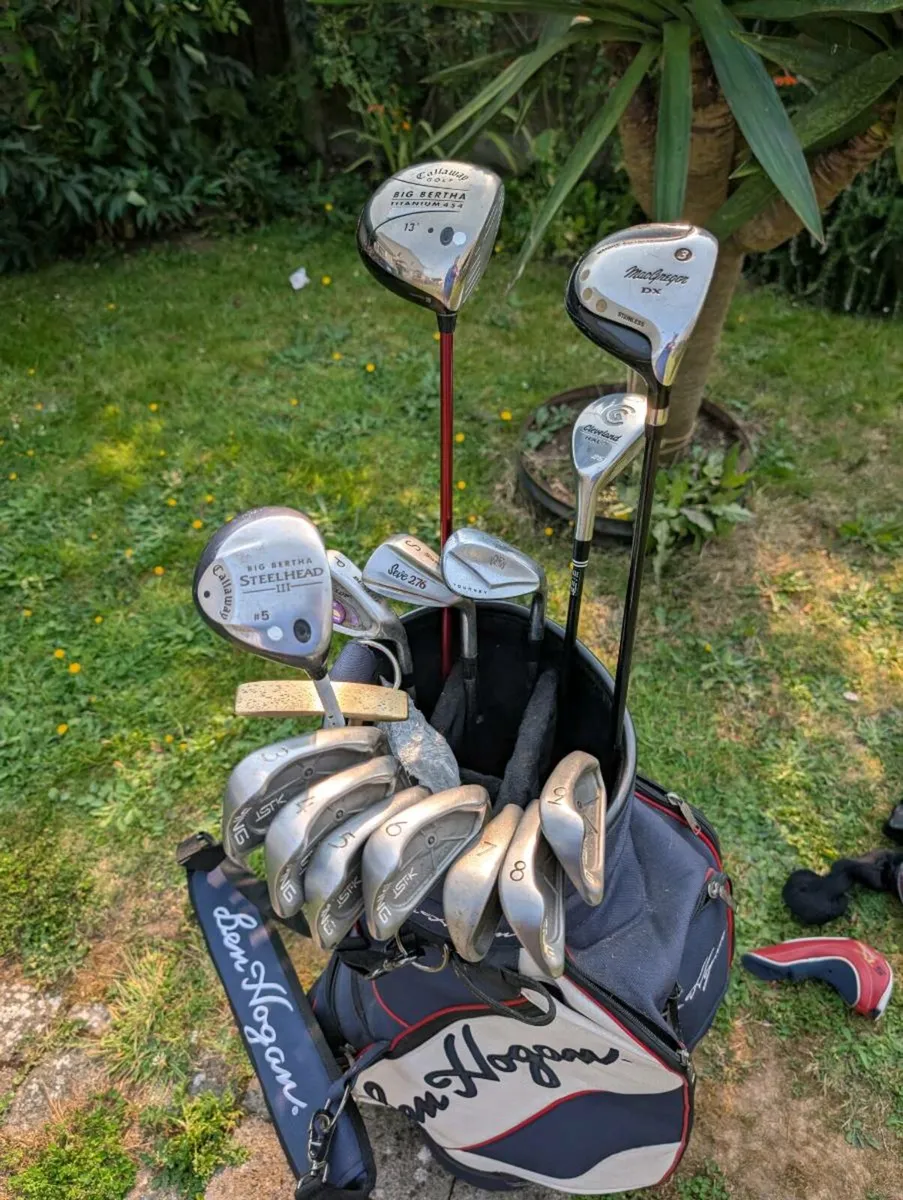 Ping black dot Golf clubs & super rare tour bag - Image 4