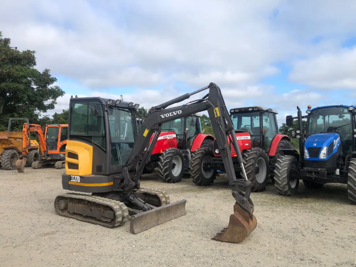 2018 Volvo EC27D - Image 1