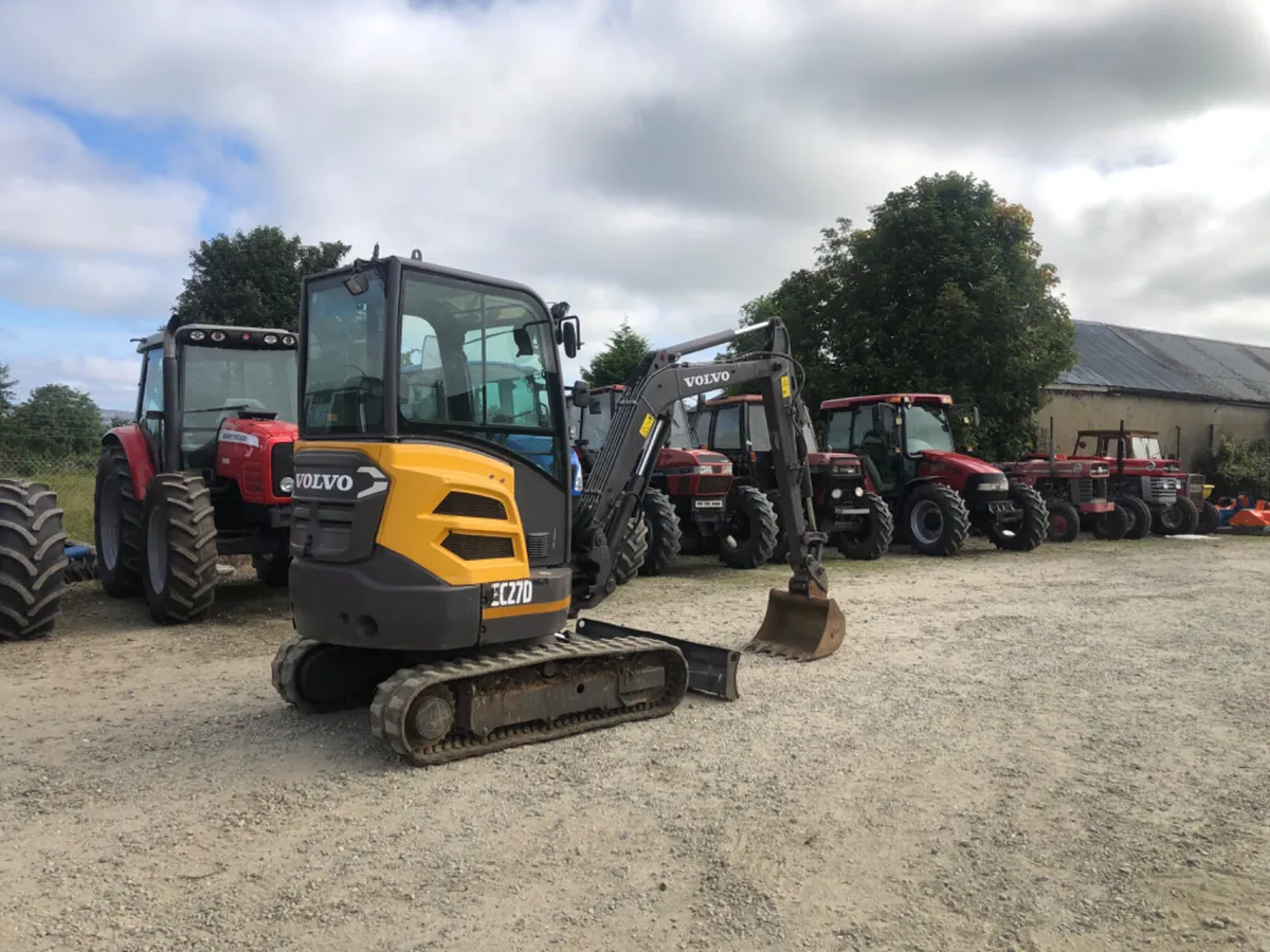 2018 Volvo EC27D - Image 3