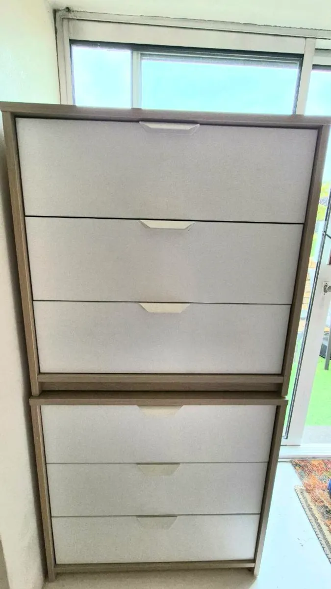 1 or 2 Stylish White & Natural Cabinets – Stackabl - Image 2