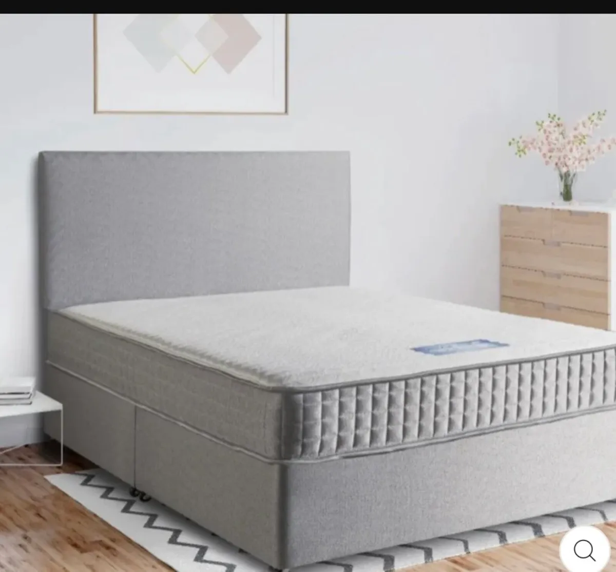 Double base and headboard - Image 2