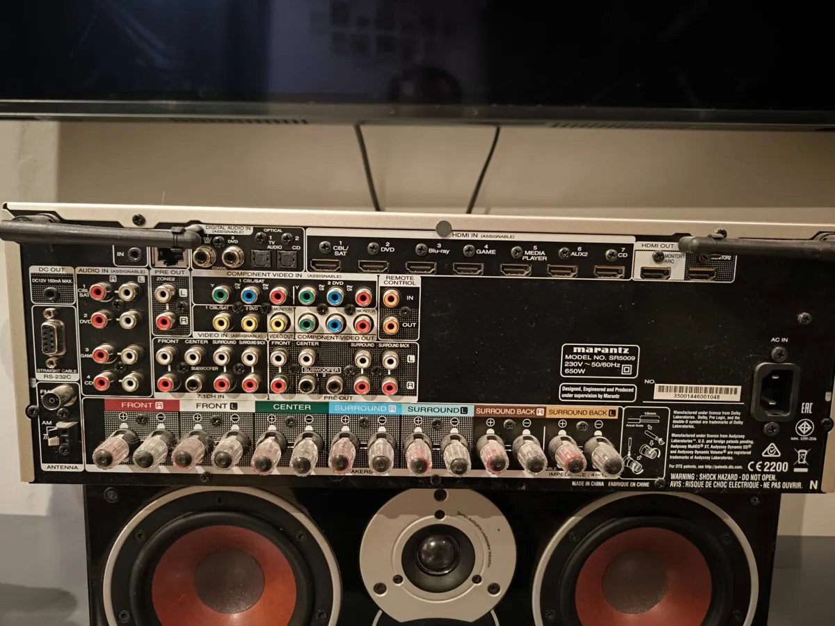 Marantz SR5009 4K Black Surround Receiver 7.2 Chan - Image 4