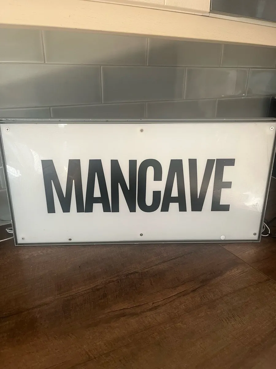 Mancave Sign - Image 1
