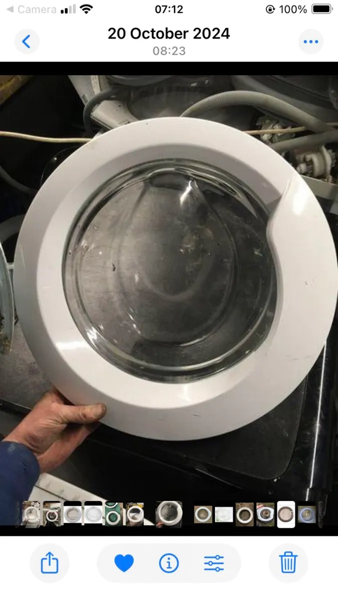 Zanussi Washing Machine Door