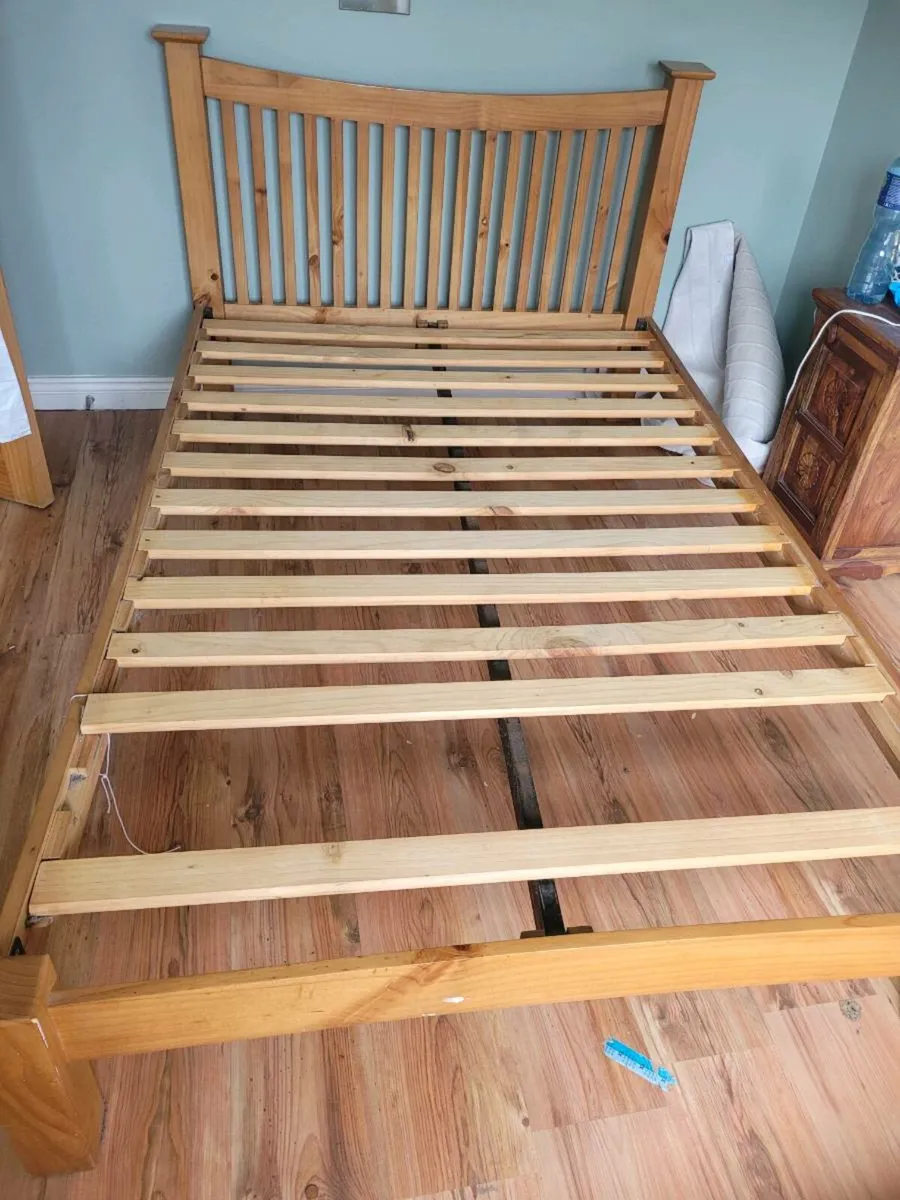 Double bed 4ft double - Image 3
