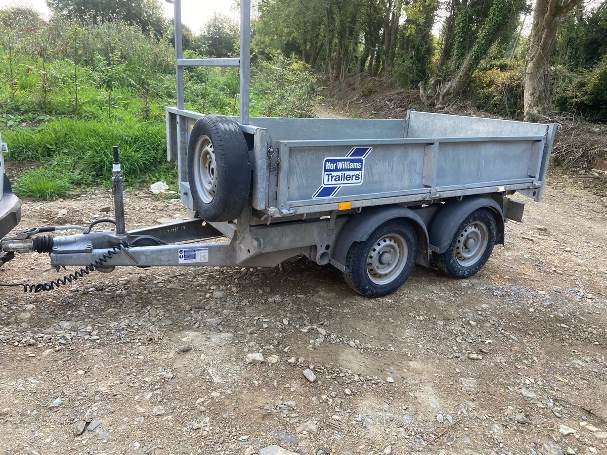 Ifor Williams tipper trailer - Image 1