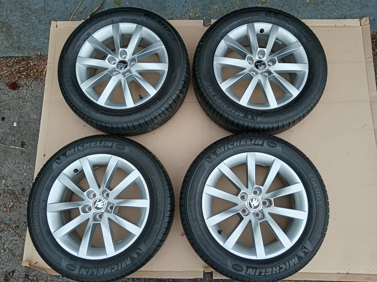 SKODA scala alloy 16'' wheels. Brand new - Image 1